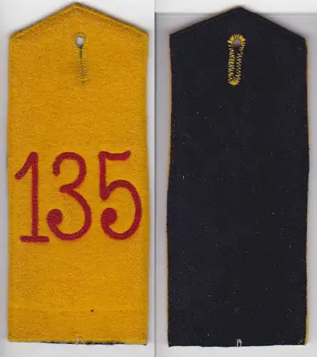 Preußen Schulterstück 3. Lothringisches Infanterie-Regiment Nr. 135 (125878)