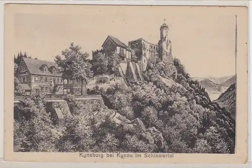 62950 AK Kynsburg bei Kynau (Zagórze Śląskie) im Schlesiertal 1943