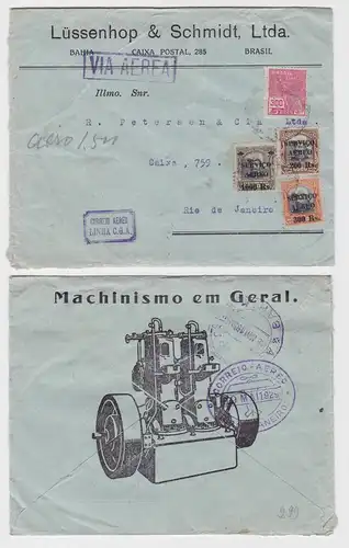 82436 seltener Luftpostbrief Brasilien Rio de Janeiro 1929