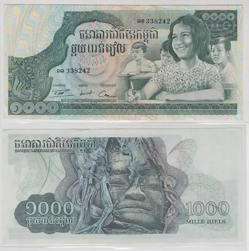 1000 Mille Riels Banknote Banque Nationale du Cambodge  (133735)