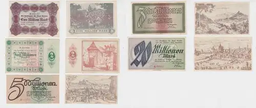1 - 20 Millionen Mark Banknote Inflation Notgeld Stadt Wetzlar 1923 (137865)