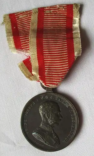 ORIGINAL Tapferkeits Medaille Österreich I.WK Kaiser Joseph um 1917 (106814)