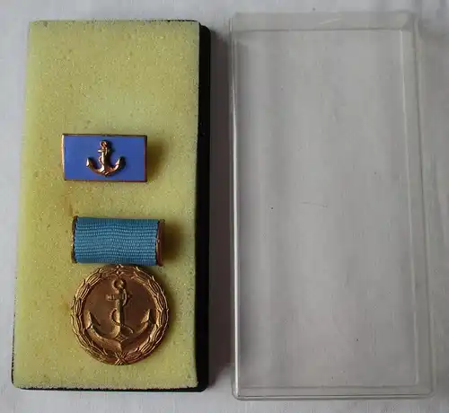 DDR Medaille für treue Dienste in der Binnenschifffahrt in Bronze (116120)