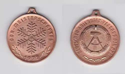 seltene DDR Medaille DSLV Meisterschaften 1977 Stufe Bronze (119237)