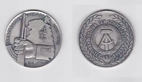 seltene DDR Medaille Grenztruppen der DDR 1946-1976 Silber (109514)