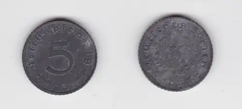 5 Pfennig Zink Münze alliierte Besatzung 1947 A Jäger 374 (137224)