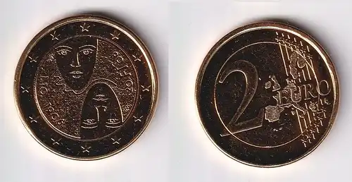 2 Euro Bi-Metall Münze Finnland Parlamentsreform 2006 (152993)