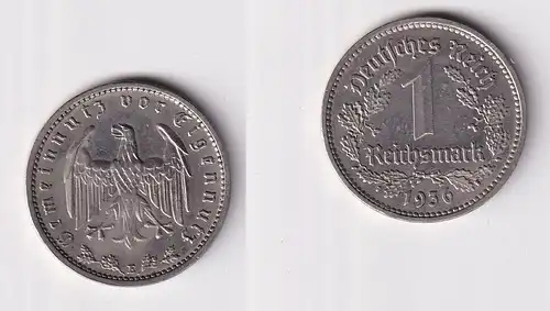 1 Mark Kupfer Nickel Münze III.Reich 1936 E Jäger Nr. 354 (151912)