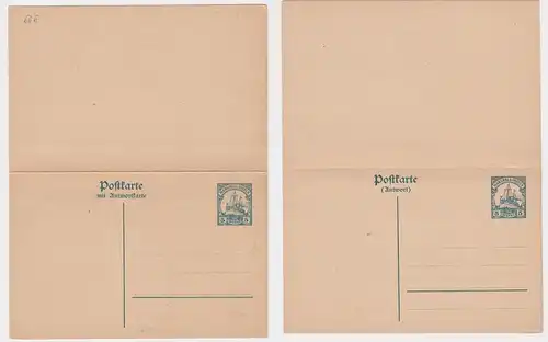 902391 Ganzsache P13 Deutsche Kolonien 5/5 Pfennig Marshall Inseln 1901