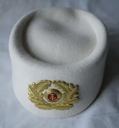 DDR Damen Mütze Filzkappe Käppi Volksmarine Hafenpolizei Größe 54 (161445)
