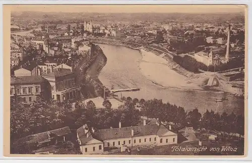 902705 Ak Totalansicht von Wilna Vilnius um 1917