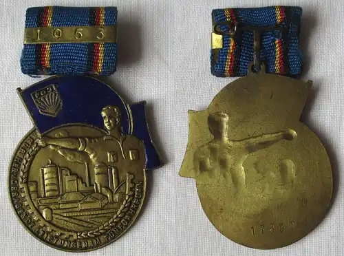 DDR Medaille für hervorragende Leistungen im Fünfjahrplan 1953 FDJ (101324)