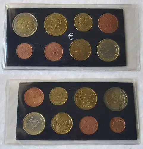 KMS Euro Kursmünzensatz Finnland in Stempelglanz 1999-2001 (163398)