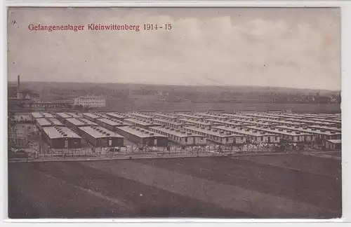32283 Feldpost Ak Gefangenenlager Kleinwittenberg 1914-1915