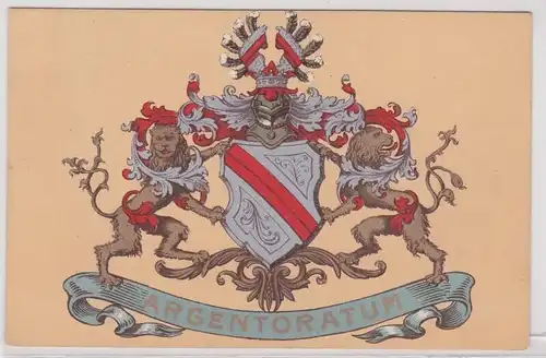 902867 Wappen Ak Wappen der Stadt Strassburg im Elsass um 1910