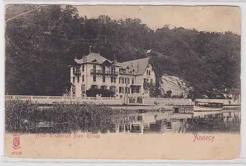 39329 Ak Annecy Hotel Restaurant Beau Rivage 1906