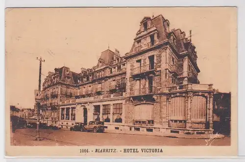 45894 Ak Biarritz Hotel Victoria 1934