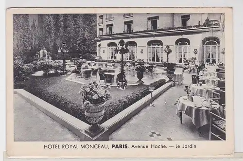 48287 Ak Paris Hotel Royal Monceau Avenue Hoche le Jardin um 1930