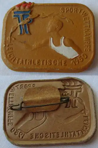 DDR Sport Abzeichen Leichtathletische Sportwettkämpfe 1950 (118655)