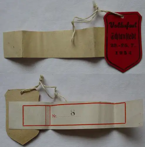 DDR Abzeichen Volksfest Schlanstedt 23.-25. Juli 1954 (120519)