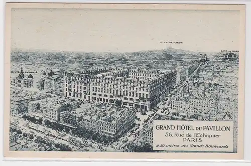 72193 Ak Ak Paris Grand Hotel du Pavillon 36.Rue de i`Echiquier