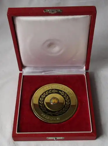 Ehrenplakette Präsidium DFV der DDR Deutscher Fussball Verband (127279)
