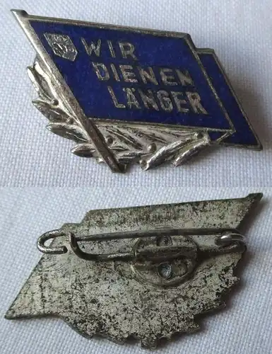 DDR Ehrenabzeichen "Wir dienen länger" FDJ 1961 emailliert (126971)