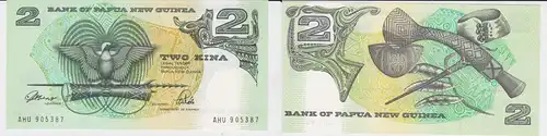 2 Kina Banknote Papua Neuguinea Papua New Guinea bankfrisch UNC (129049)