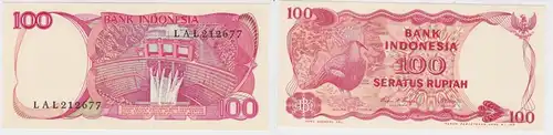 100 Rupiah Banknote Indonesien Indonesia 1984 bankfrisch UNC (129510)