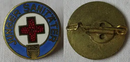DDR Abzeichen "Junger Sanitäter" im Jugendrotkreuz FDJ (145154)