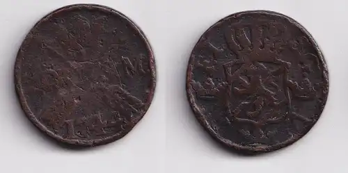 2 Öre Kupfer Münze Schweden 1744 (157454)