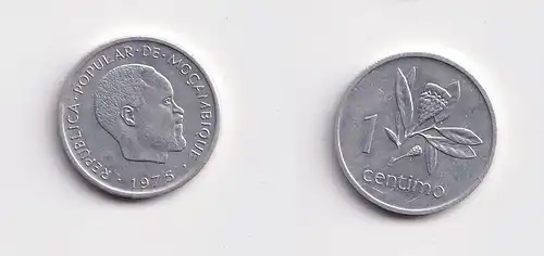 1 Centimos Aluminium Münze Mosambik Moçambique 1975 (142266)