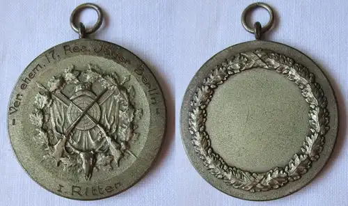 seltene Medaille Verein ehemaliger 17. Reserve Jäger Berlin - I. Ritter (126686)