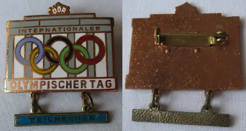 DDR Abzeichen Internationaler Olympischer Tag Teilnehmer (102770)
