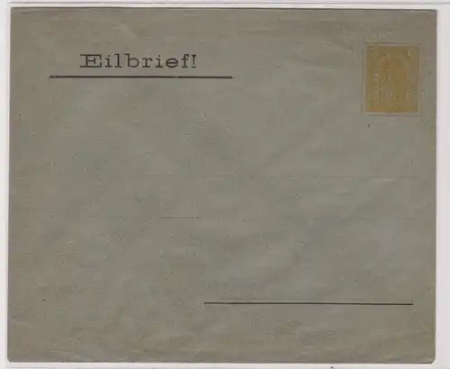 96276 Privatpost Ganzsachen Eilbrief Mainzer Privat Briefbeförderung vor 1900