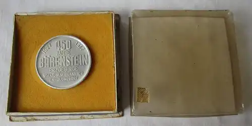 DDR Medaille 450 Jahre Bärenstein im Erzgebirge 1527-1977 (164032)