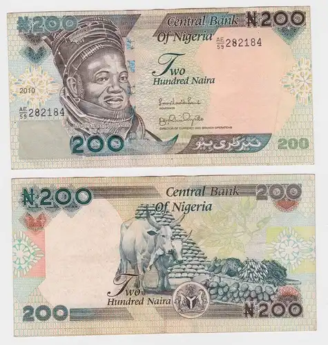 200 Naira Banknote Central Bank of Nigeria 2010 (164179)