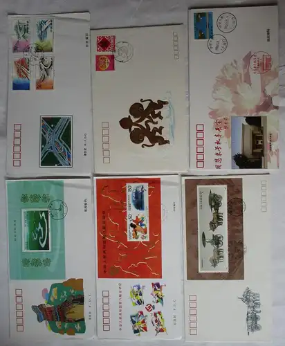 72 Briefe und Karten mit Briefmarken Volksrepublik China 1990 bis 2012 (112889)