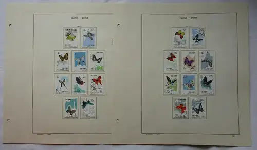 VR China 1963 Briefmarken Michel 689 bis 698, 726 bis 735 gest. (119052)