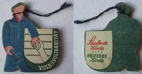 DDR Abzeichen Schaffende Hände sind helfende Hände - Volkssolidarität (163953)