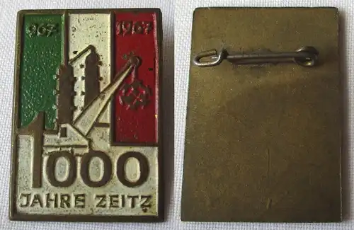 seltenes DDR Abzeichen 1000 Jahre Zeitz 967 - 1967 (115111)