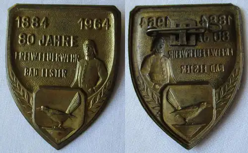 DDR Abzeichen 80 Jahre Freiwillige Feuerwehr Bad Elster 1884 - 1964 (146546)