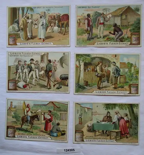 4/124305 Liebigbilder Serie Nr. 629 Der Brief 1905