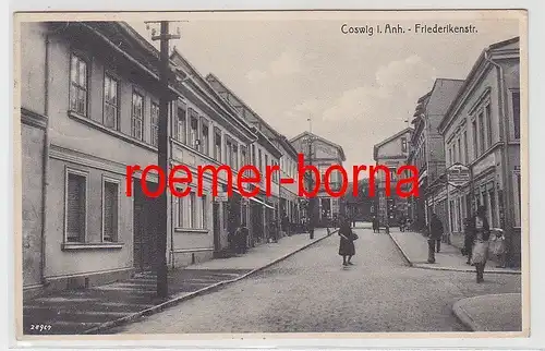 77909 Ak Coswig in Anhalt Friederikenstrasse 1936