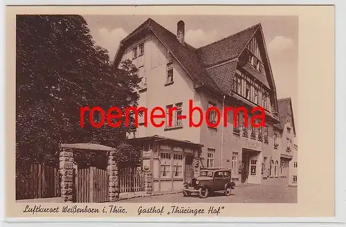78036 Ak Weißenborn in Thüringen Gasthof "Thüringer Hof" 1941