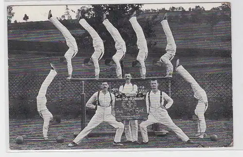 92694 AK Turn-Club e.V. Jahnsdorf "Gut Heil" die Vorturnerschaft 1910