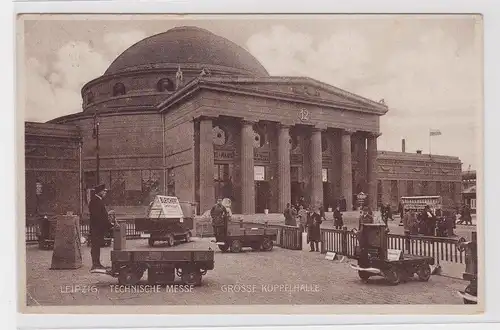 903857 Ak Leipzig technische Messe große Kuppelhalle 1928