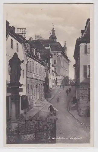 903602 Ak Windsheim Marktstrasse 1925