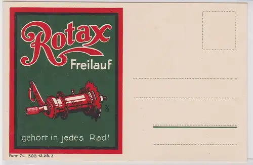 902268 Reklame Ak Rotax Freilauf gehört in jedes Rad! um 1910
