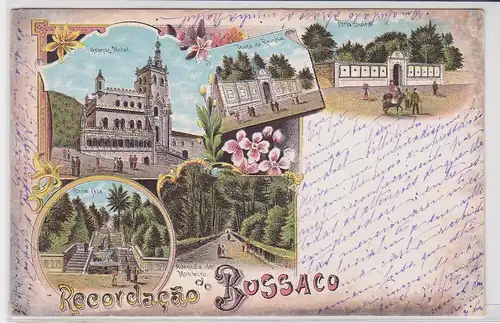 903423 Ak Lithographie Recodacao do Bussaco Portugal 1899